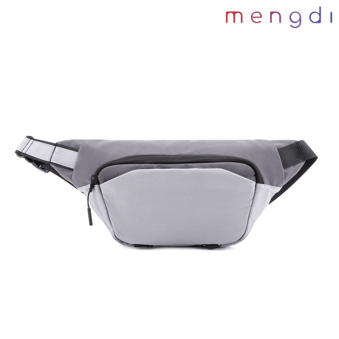 mengdi products - recycled poly Lightweight Sling Bag, Grey
