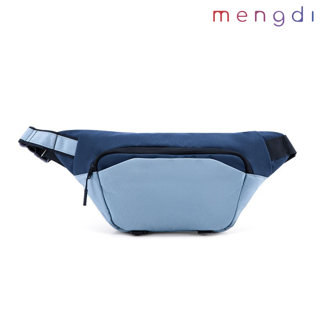 mengdi products - recycled poly Lightweight Sling Bag, Blue