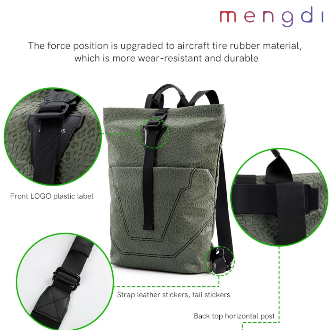 mengdi products- Anti theft Backpack, Green