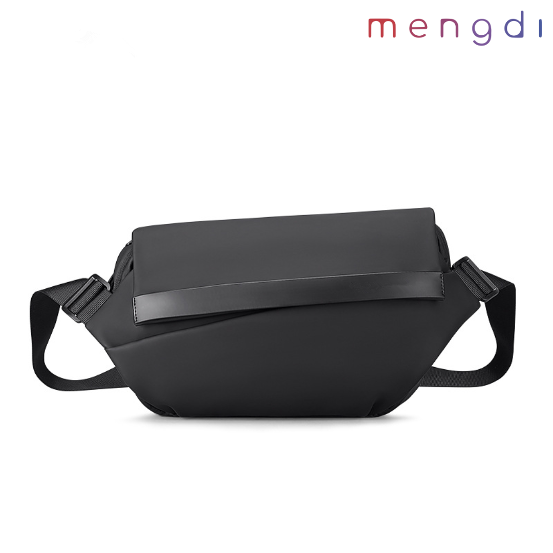 mengdi products- Waist Bag for Traveling Daily. Black