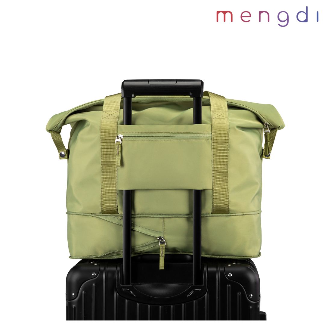mengdi products- RPET Folding Weekend Bag, Green