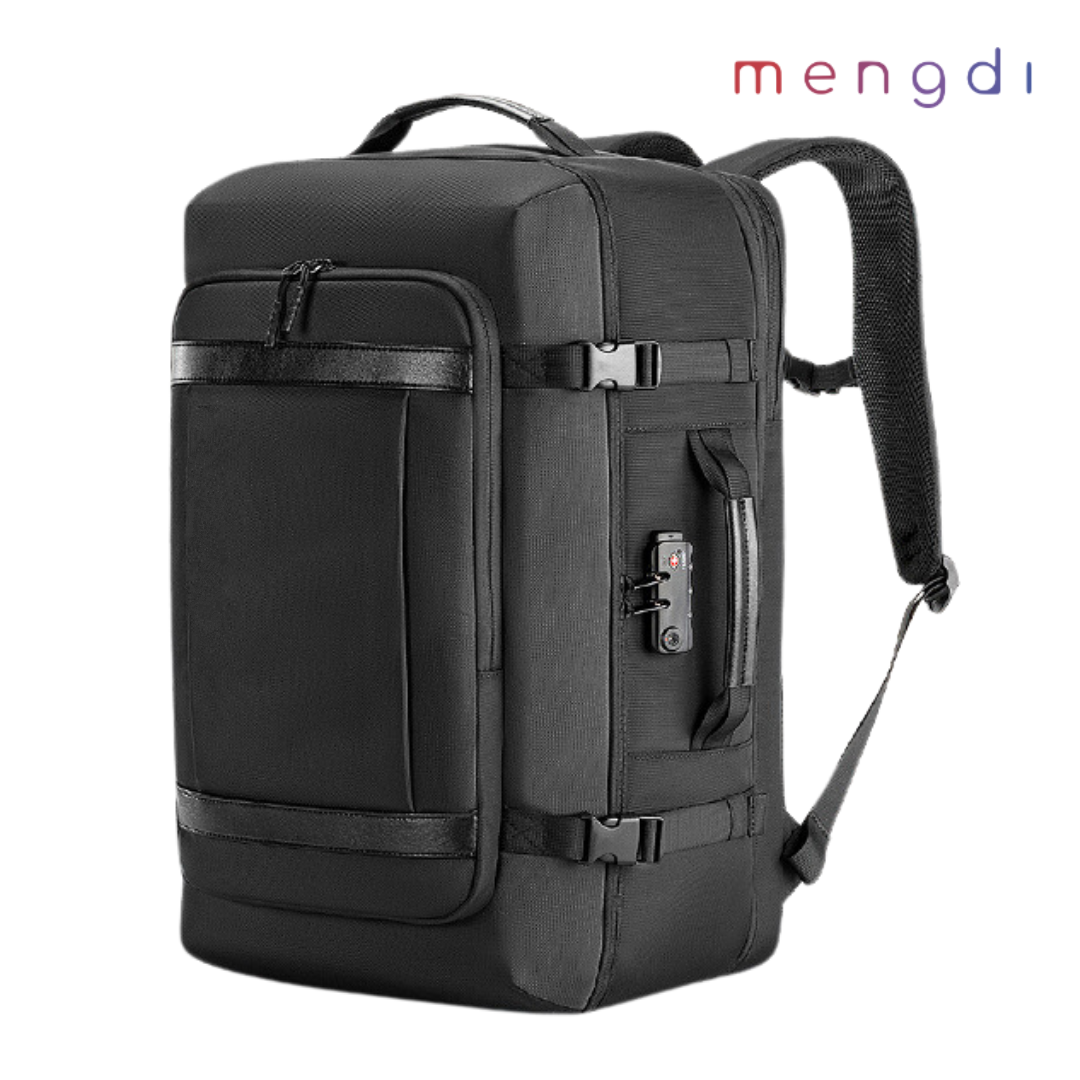 mengdiproducts-Expandable Travel Backpacks-Black