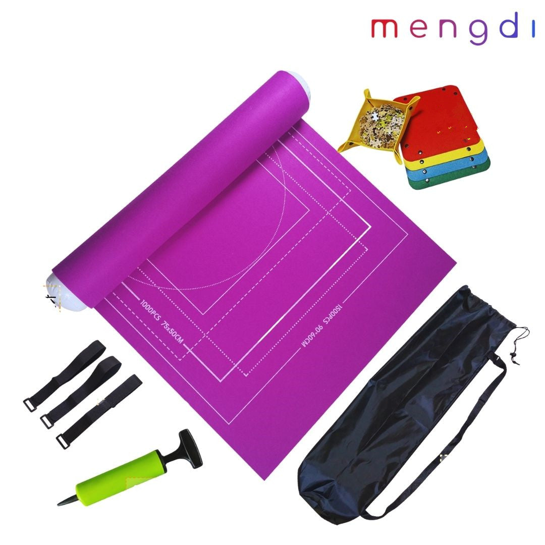 Mengdi products-recycle Jigsaw Puzzle Mat saver sets for 1500, 1000, 500 Pieces