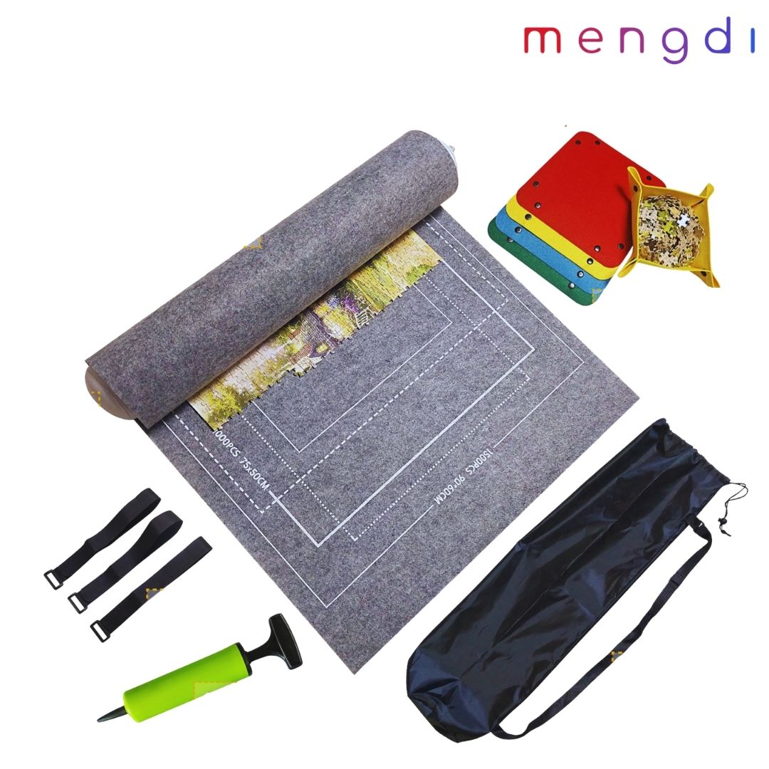Mengdi products-recycle Jigsaw Puzzle Mat saver sets for 1500, 1000, 500 Pieces