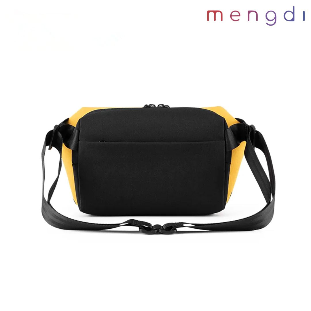 mengdi products-Recycled polyester Sling Bag, Yellow