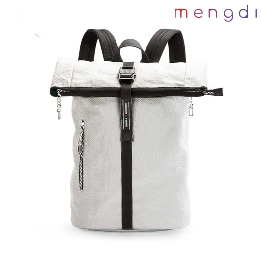 mengdi products-Recycle anti theft backpack, White