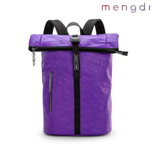 mengdi products-Recycle anti theft backpack, Purple