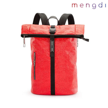 mengdi products-Recycle anti theft backpack, Red
