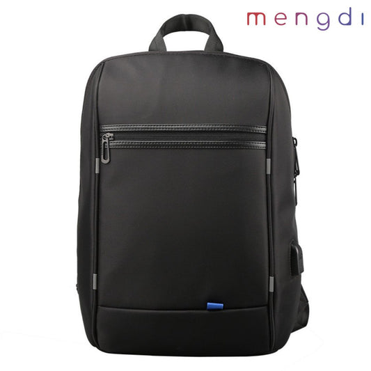 mengdiproducts- Sling bag with USB Charging Port-Black