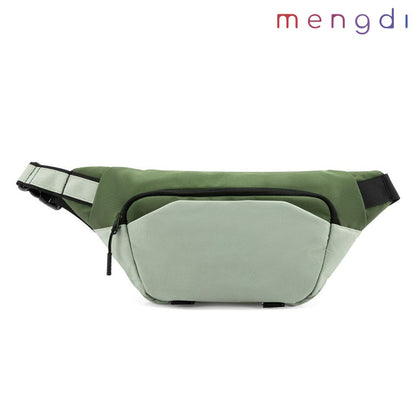mengdi products - recycled poly Lightweight Sling Bag, Green
