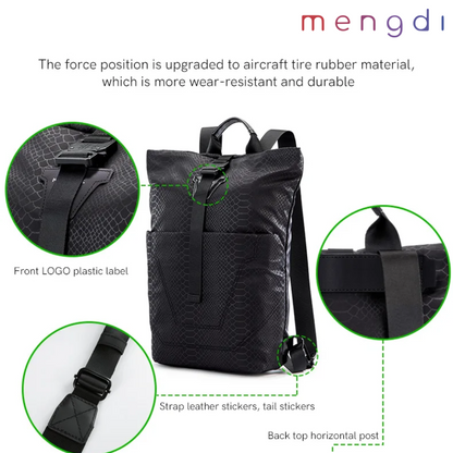 mengdi products- Anti theft Backpack, Black