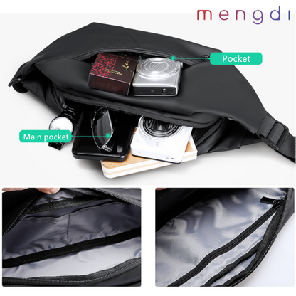mengdi products- New released Sling Bag, Blue&white