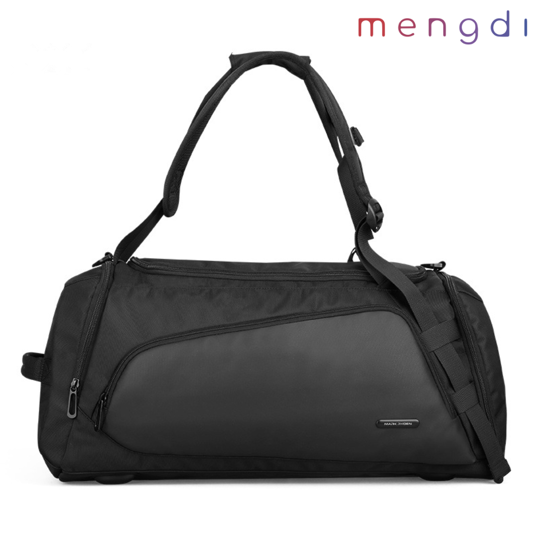 mengdi products- water-resistant weekend bag, Black