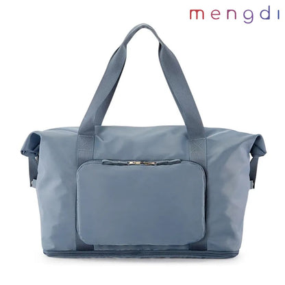 mengdi products-RPET Folding Weekend Bag, Blue