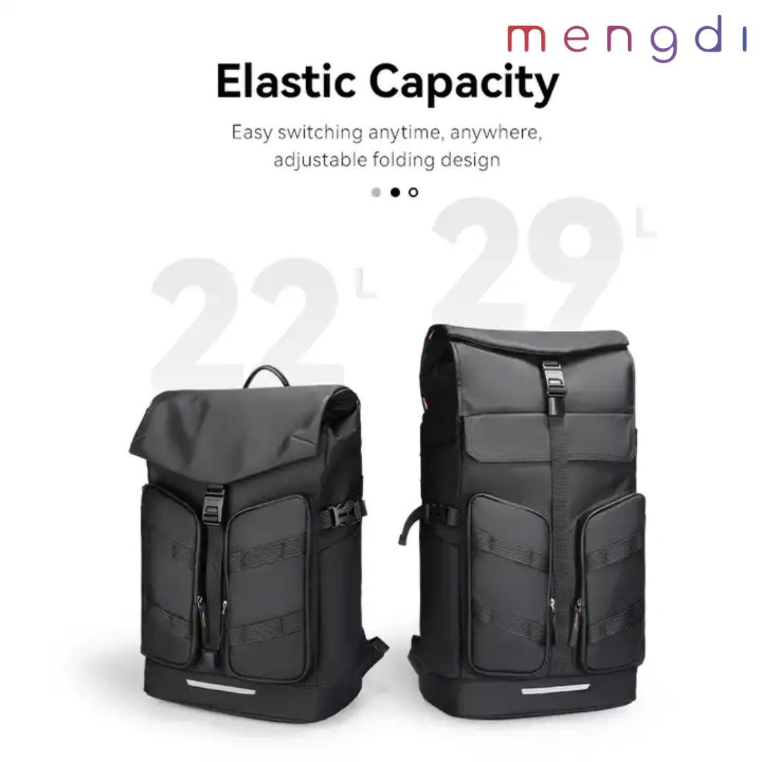 mengdiproducts-Rolltop Backpack Large Capacity 22L-29L