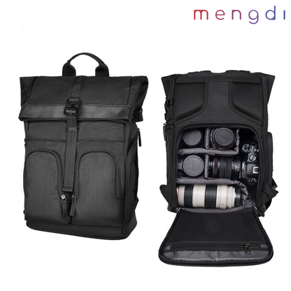 mengdiproducts-Camera Backpack-Black color