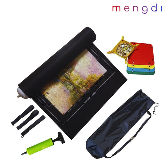 Mengdi products-recycle Jigsaw Puzzle Mat saver sets for 1500, 1000, 500 Pieces