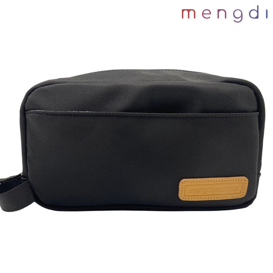 mengdi products-RPET Toiletry Bag-Black